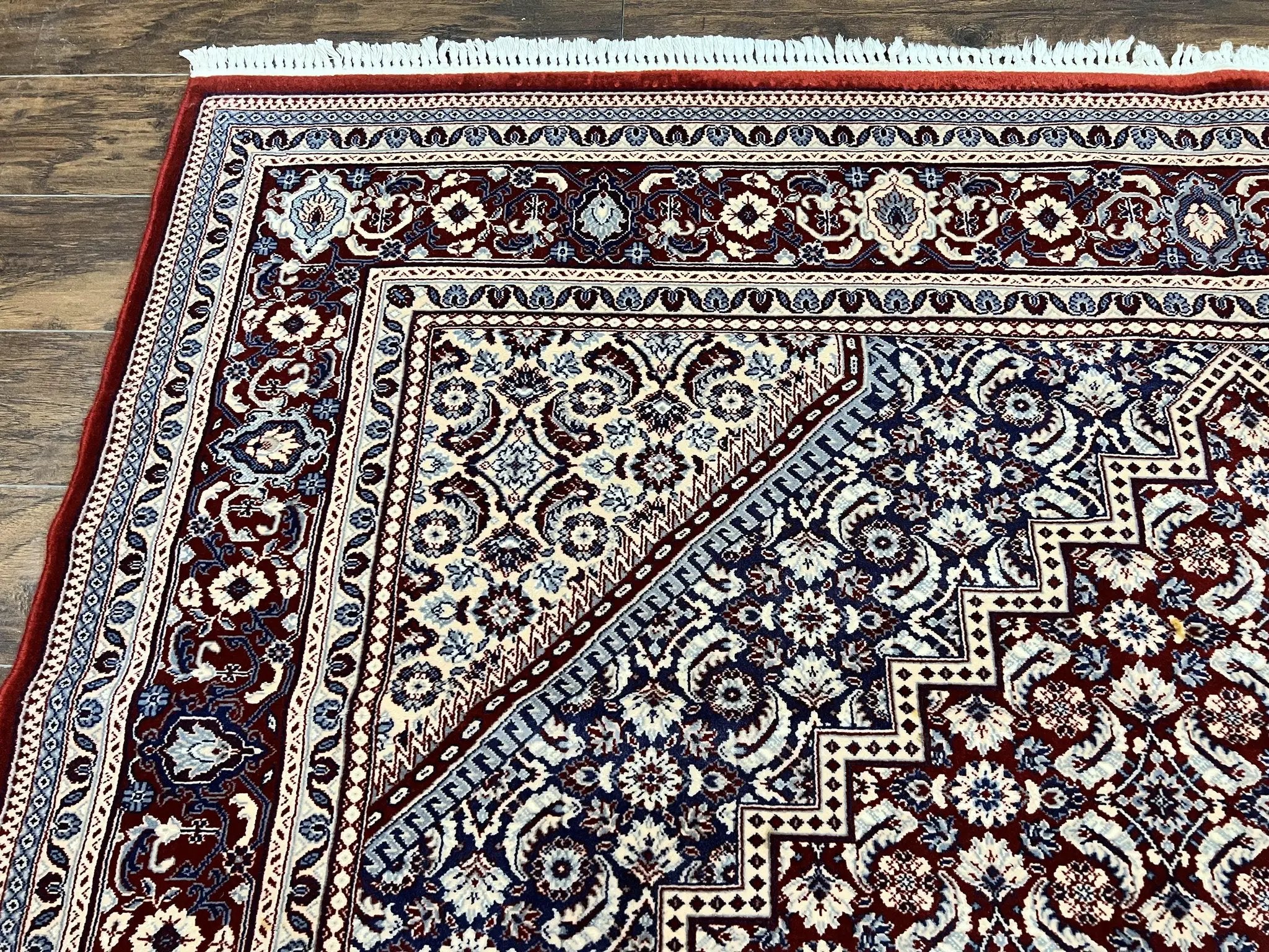 Karastan Rug 8x10, Kara Shah Red Bidjar, Belgium Power Loomed Rug, Wool Pile Karastan Rug, Vintage by Jewel Rugs