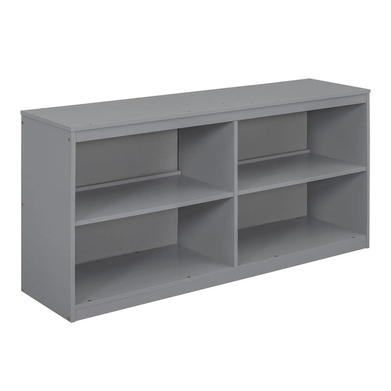 Loft Bed With Retractable Writing Desk And 4 Drawers, With Lateral Portable Desk And Shelves by HouseOfZazla