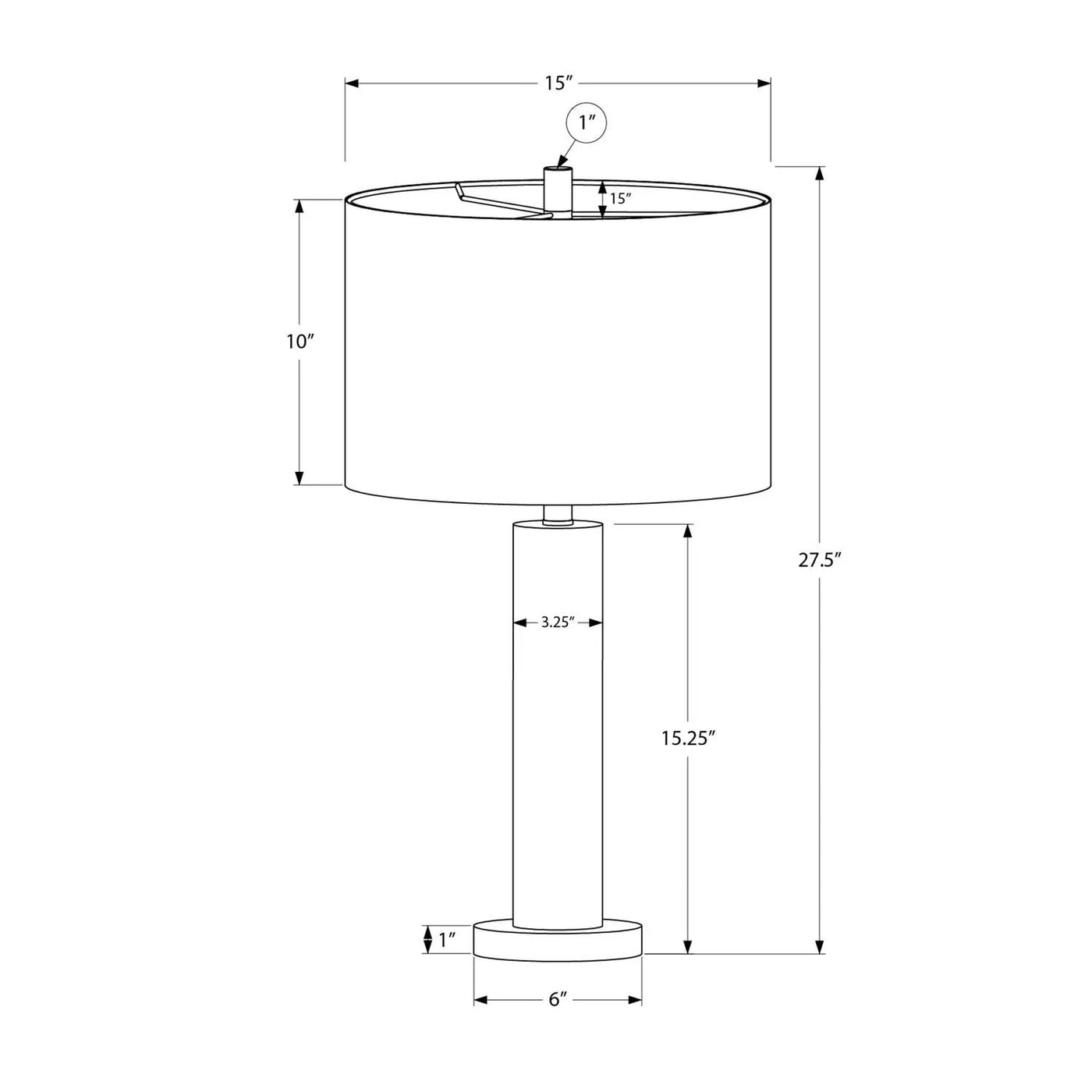 Lighting, Table Lamp, Contemporary by Unique Piece Furniture