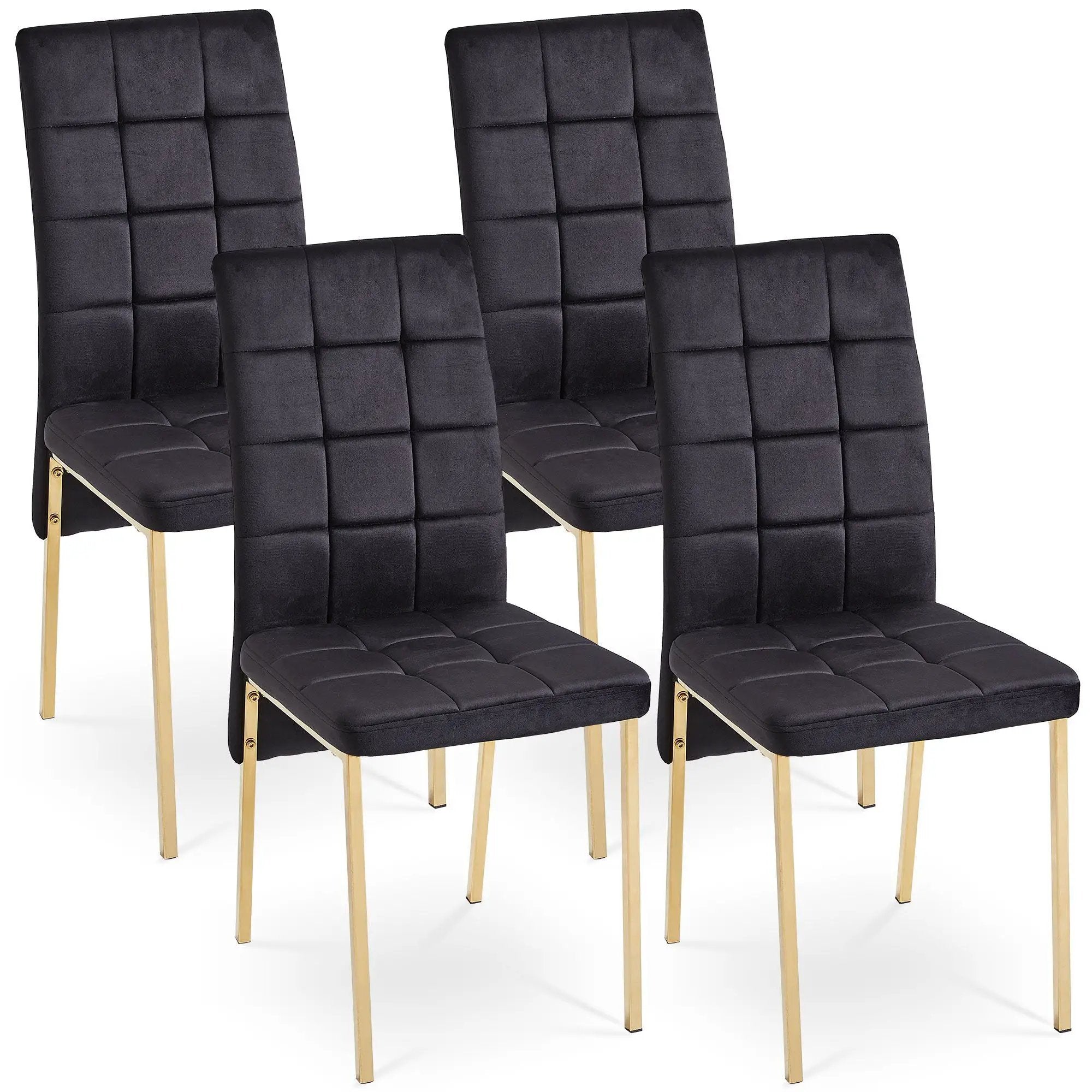 High Back Nordic Dining Chair Modern Chair With Color Legs by Unique Piece Furniture