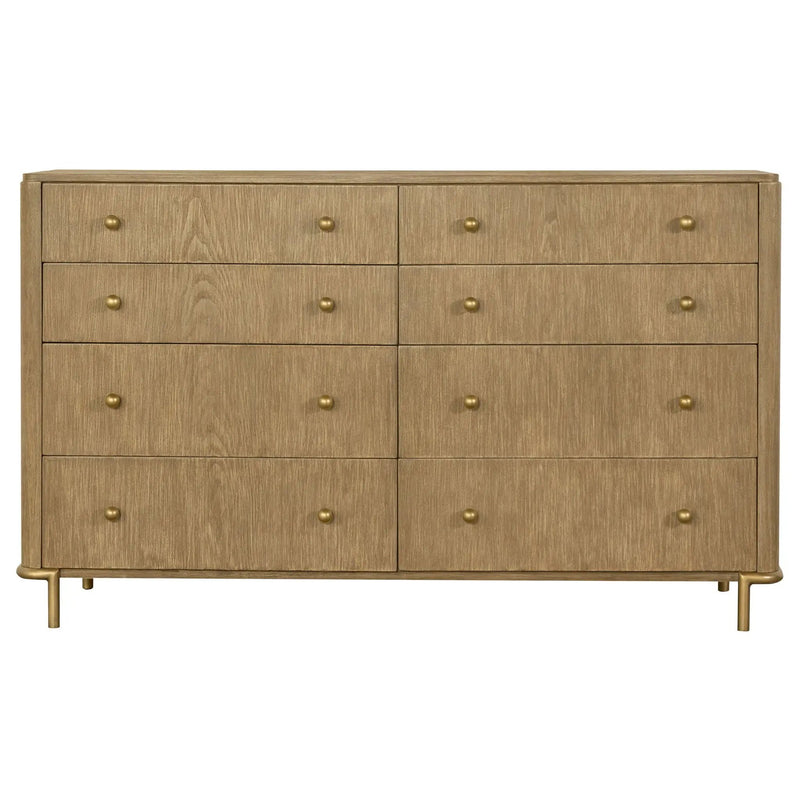 Stevie - Rectangular 8 Dresser - Sand