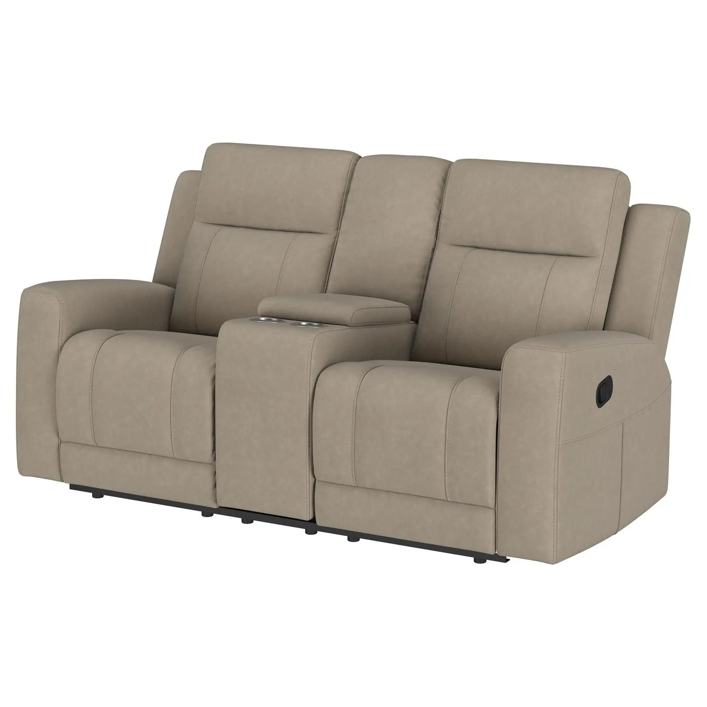 Slater - Reclining Loveseat With Manual Levers by HouseOfZazla