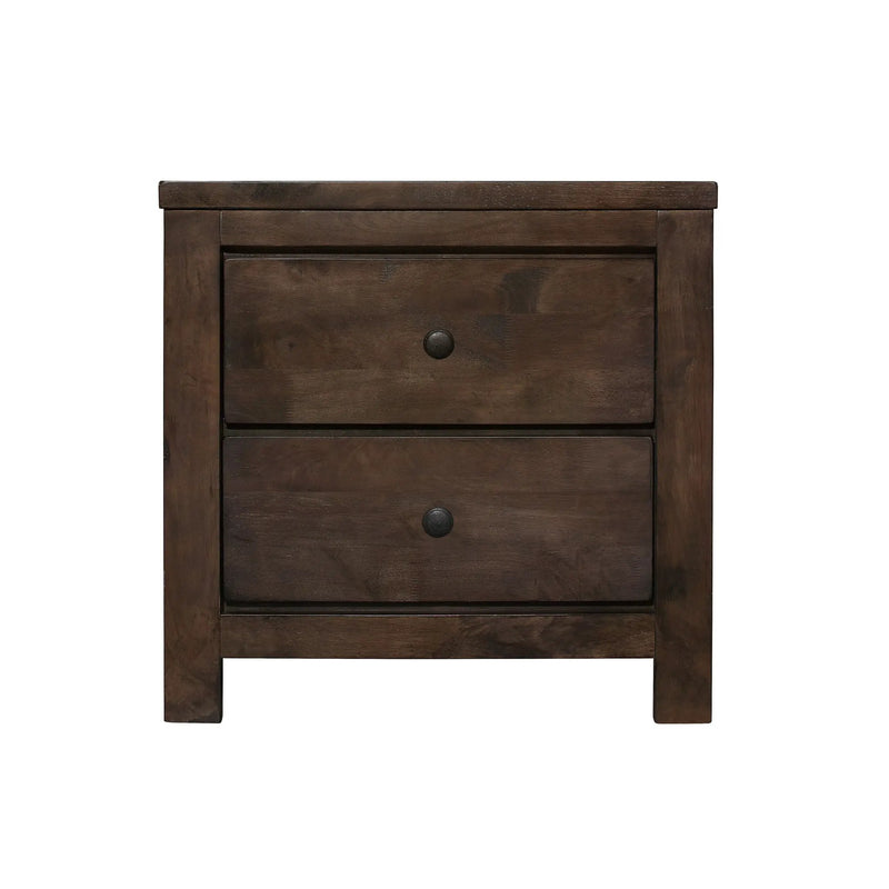 2 Drawer Nightstand - Brown by Unique Piece Furniture