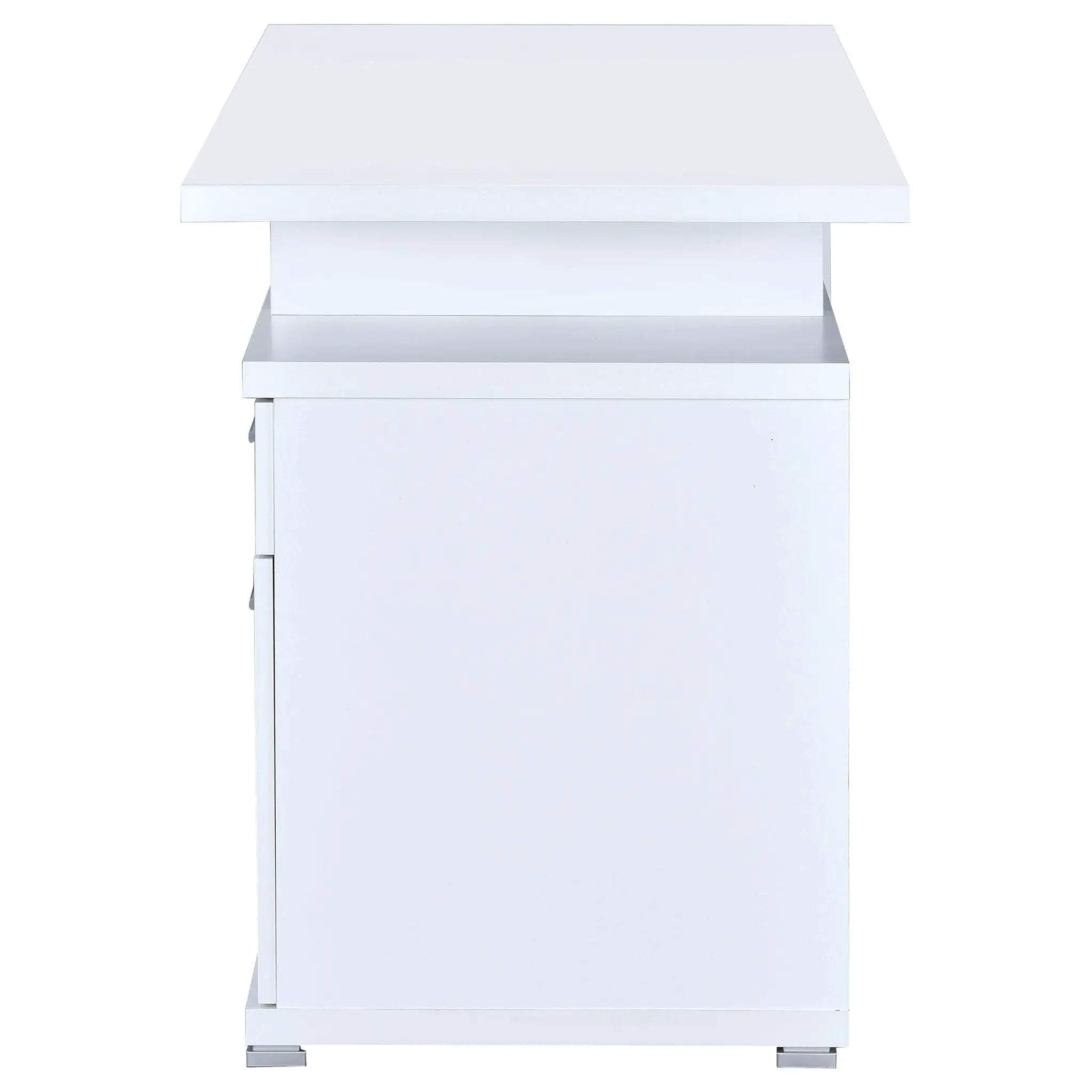 Irving 47-inch 2-drawer Office Computer Desk White by Unique Piece Furniture