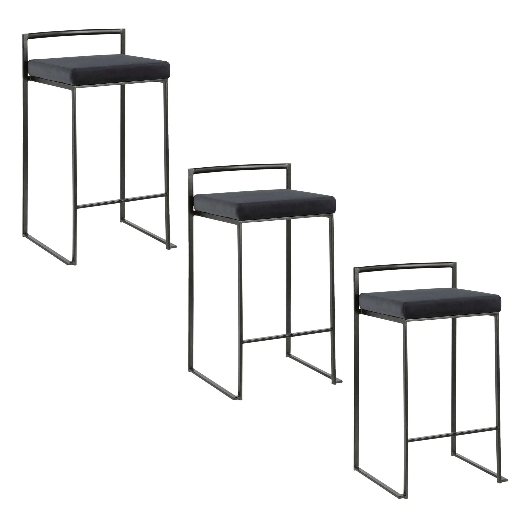 Fuji - Contemporary Style Stackable Counter Stool by Unique Piece Furniture