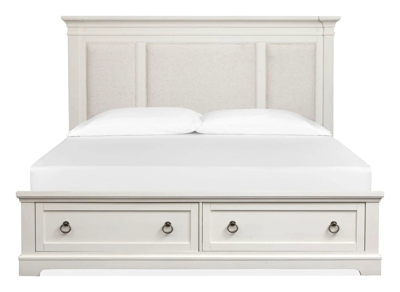 Kingston - Upholstered Panel Storage Bed by Unique Piece Furniture