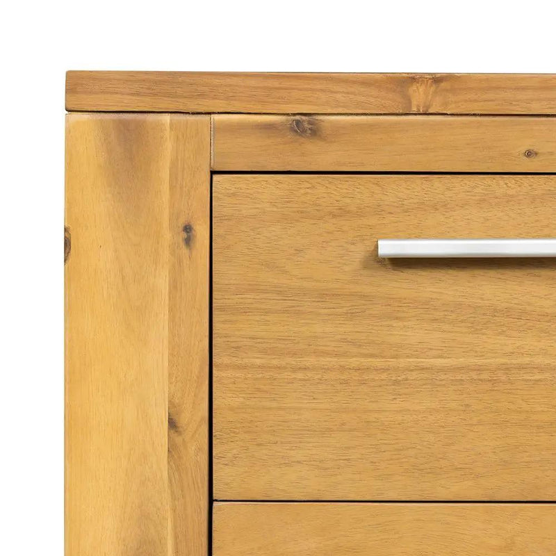 Nightstand - Natural Wood / Brown by HouseOfZazla
