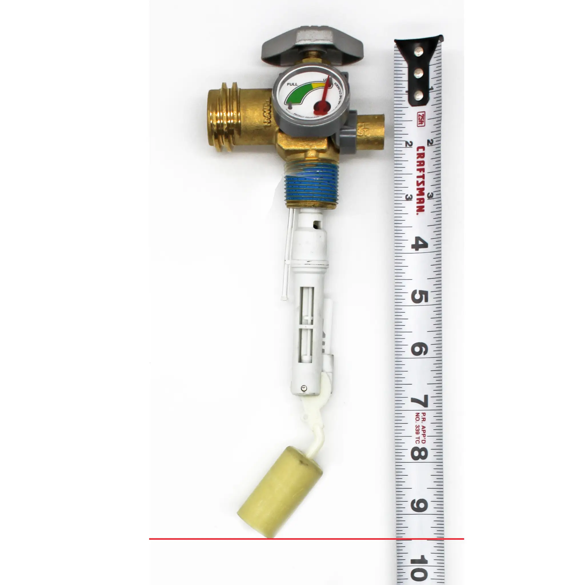 Flame King 3lb OPD Valve with Float Gauge by Flame King Products