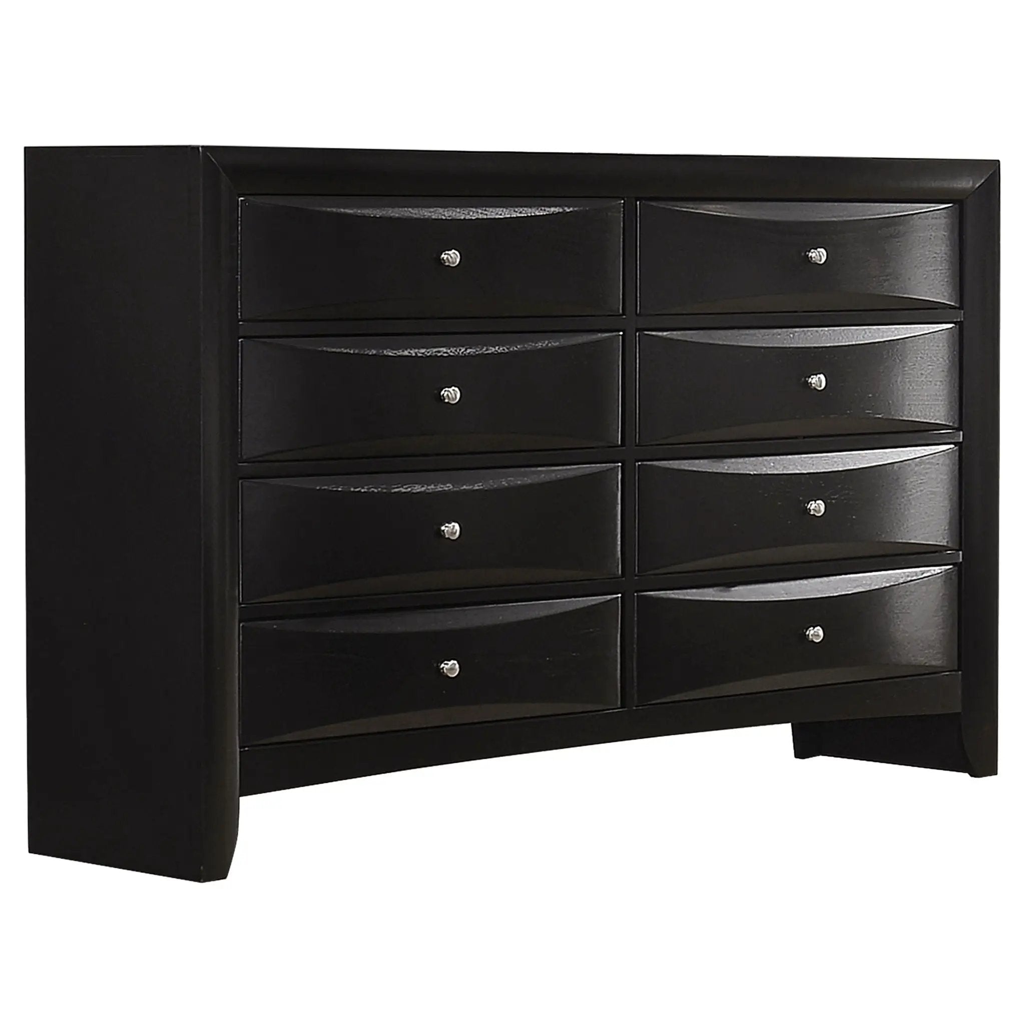 Briana 5-piece Eastern King Bedroom Set Black by Unique Piece Furniture