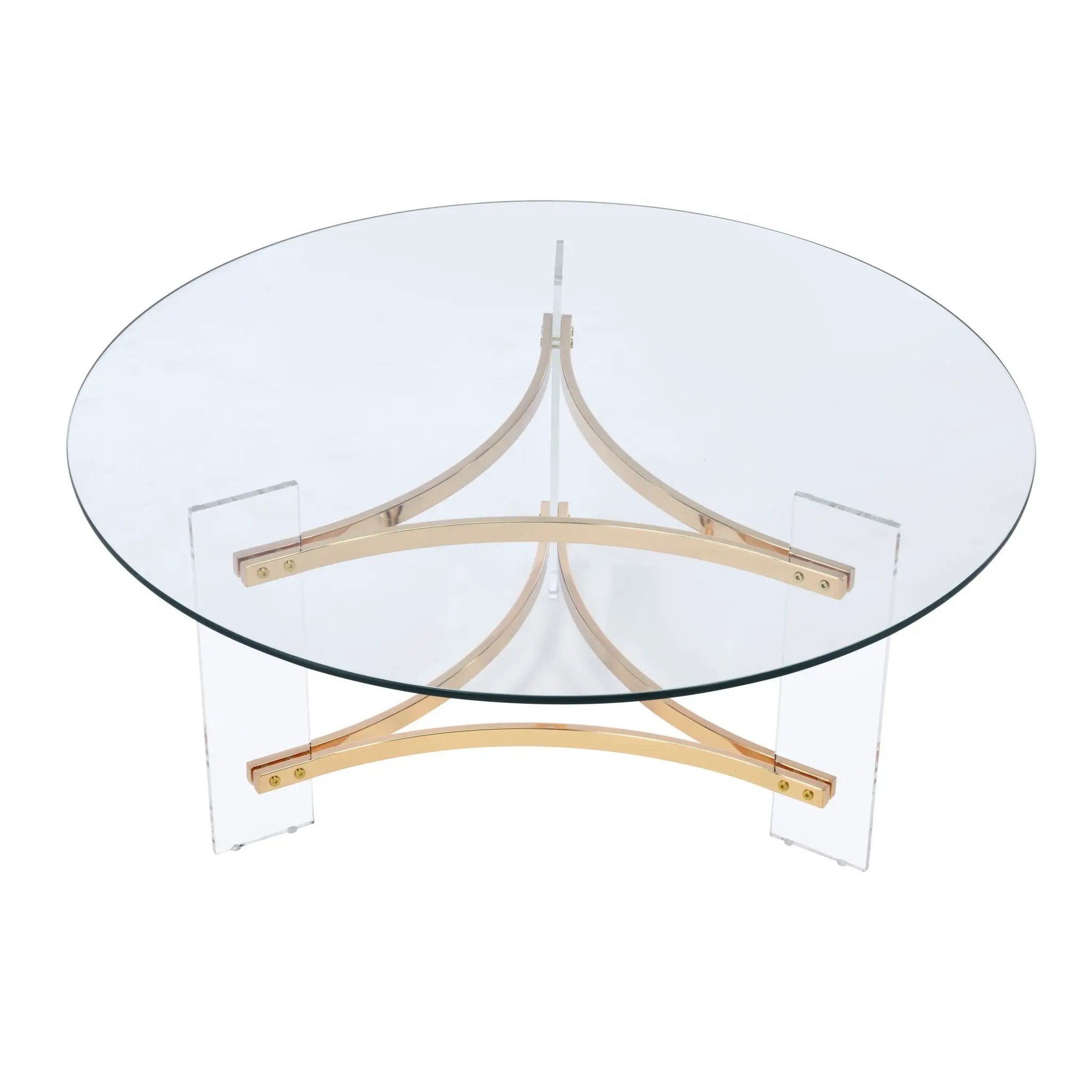 Sosi - Coffee Table - Gold by Unique Piece Furniture