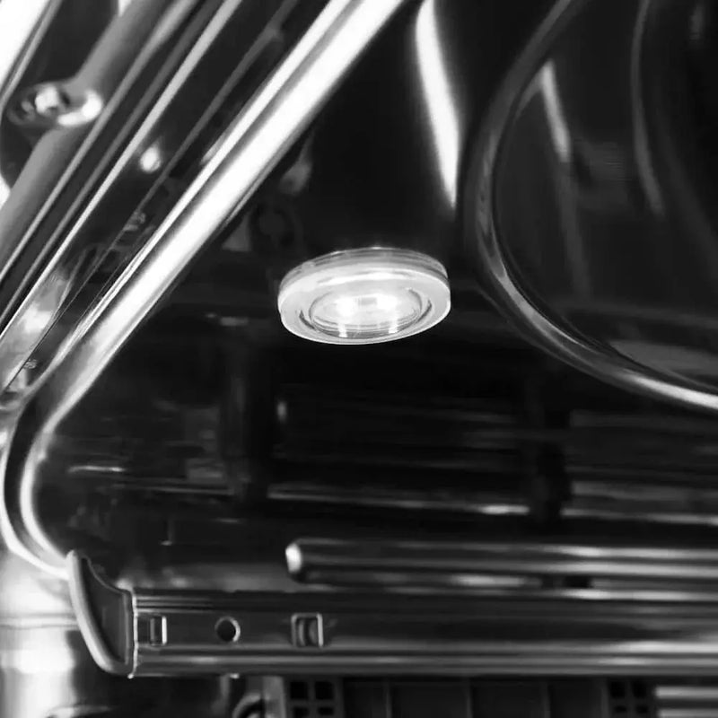 ZLINE Autograph Edition 24" Tall Tub Dishwasher, Custom Panel Ready, Matte Black DWMTZ-24-MB by Farmhouse Kitchen and Bath