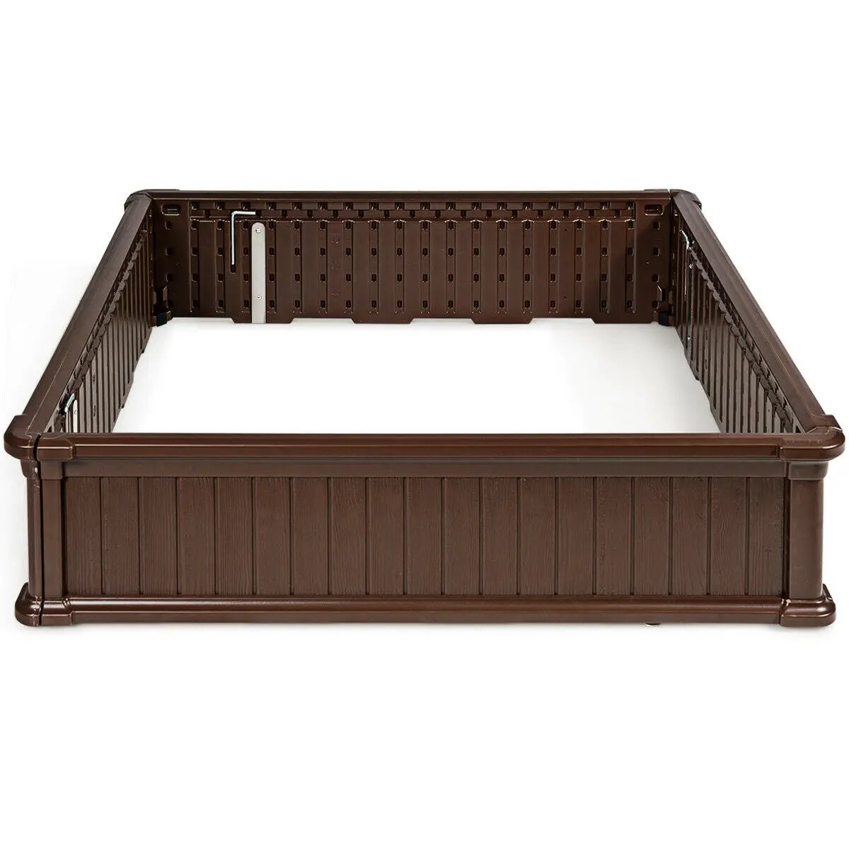 48 Inch Raised Garden Bed Planter for Flower Vegetables Patio, photo 13 of 16