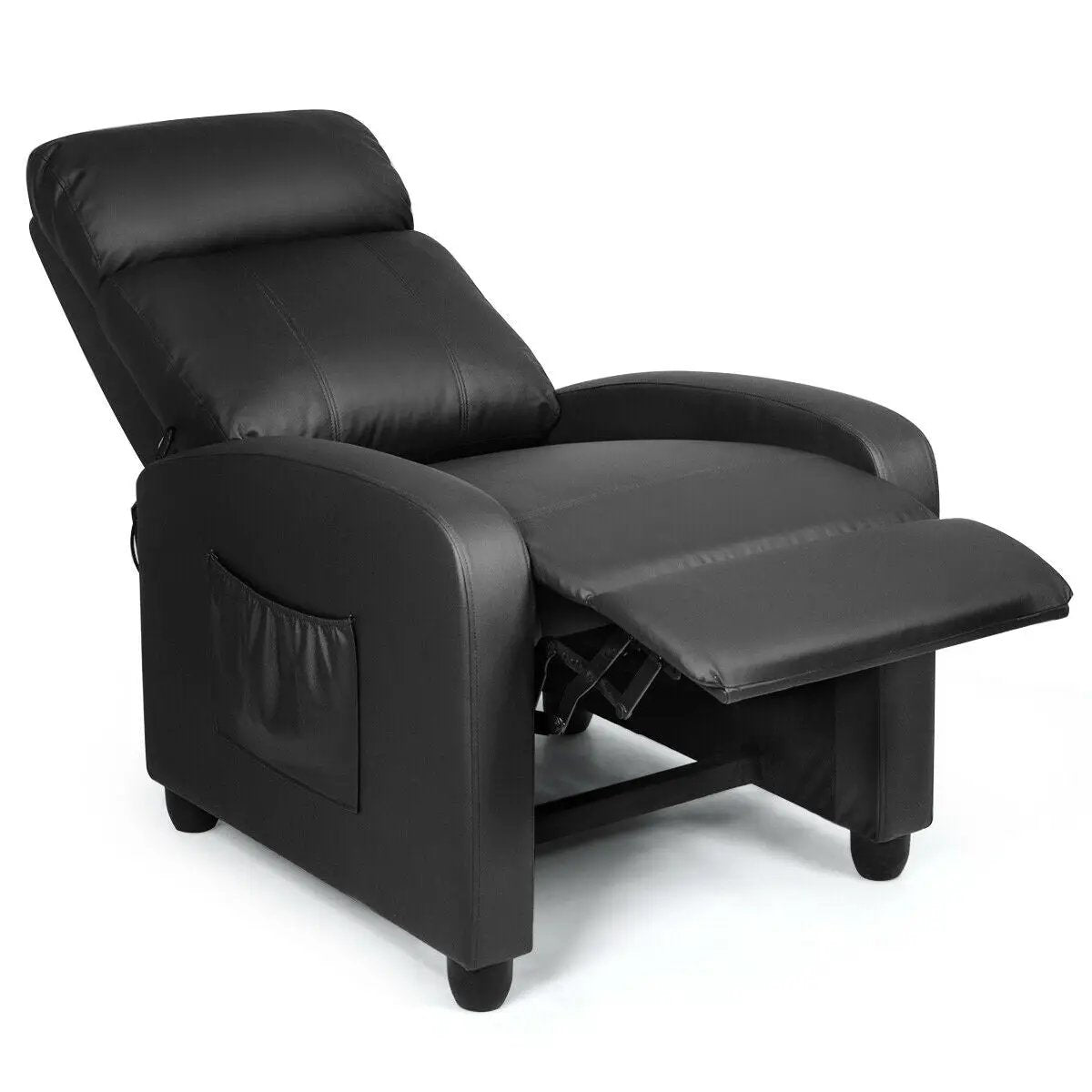 Recliner Sofa Wingback Chair with Massage Function, photo 10 of 24