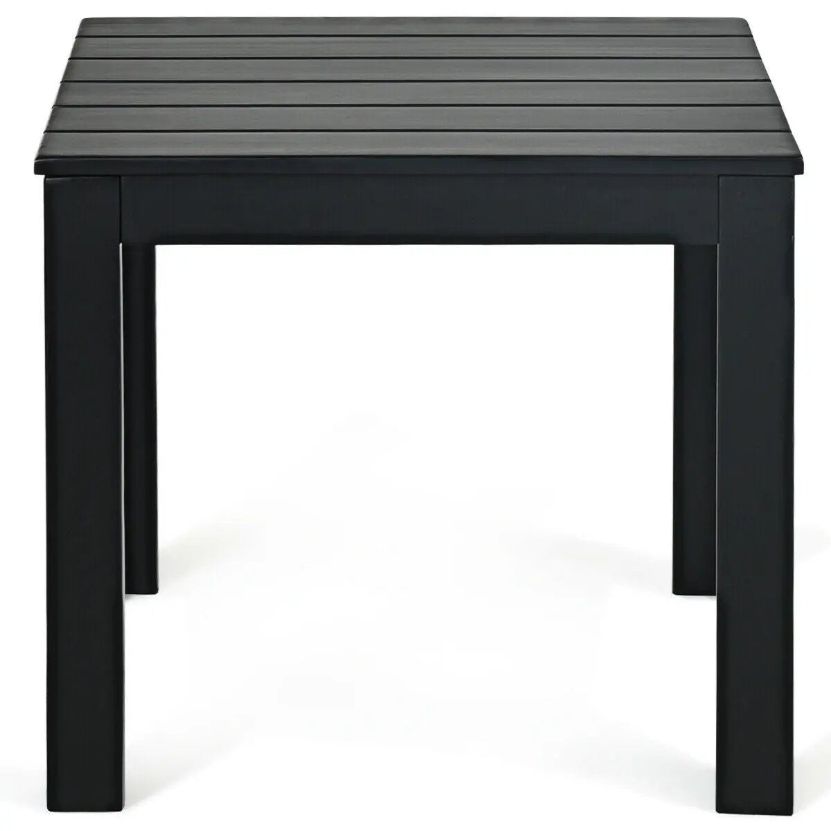 Wooden Square Patio Coffee Bistro Table by DirectDeals