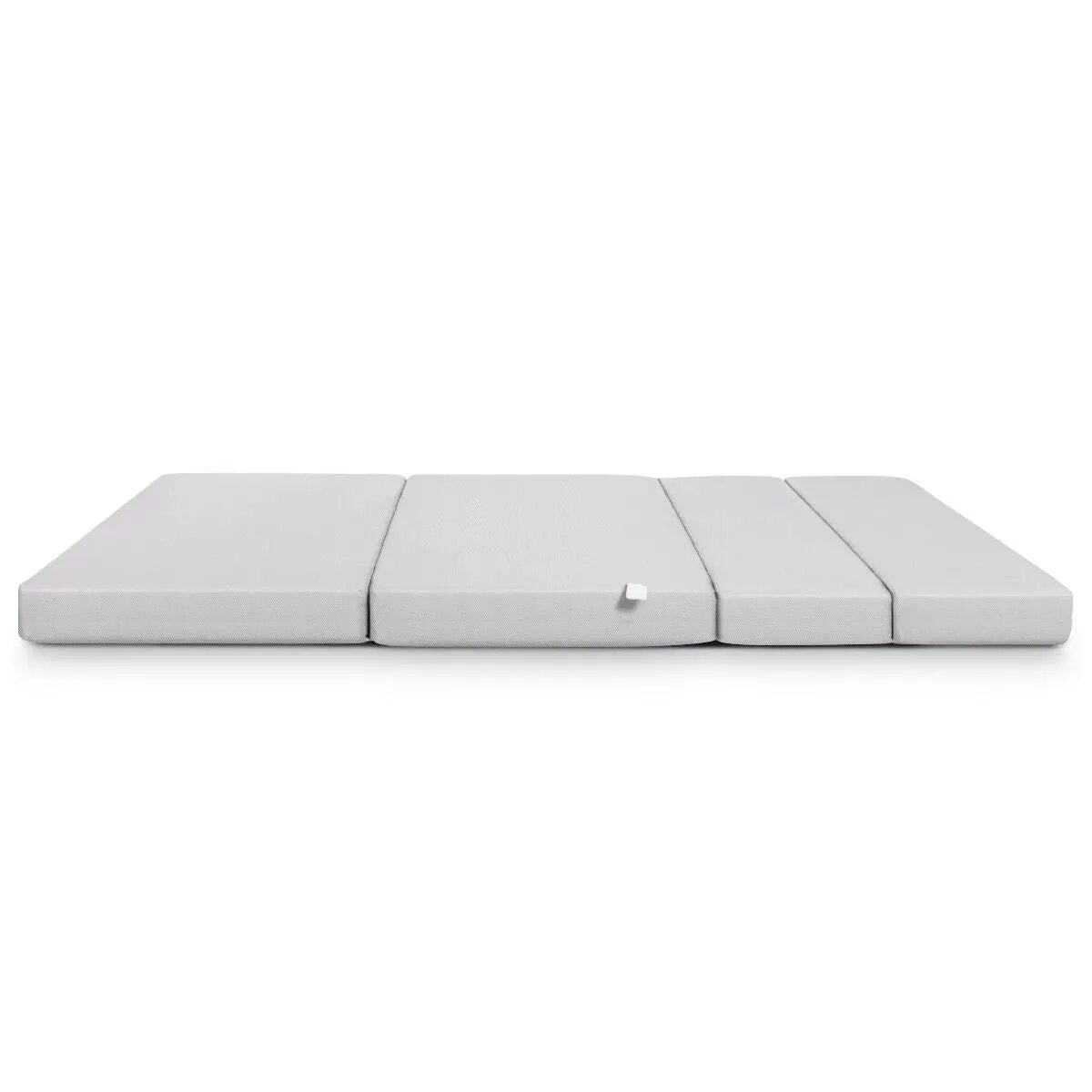 4 Inch Folding Sofa Bed Foam Mattress with Handles, photo 7 of 10