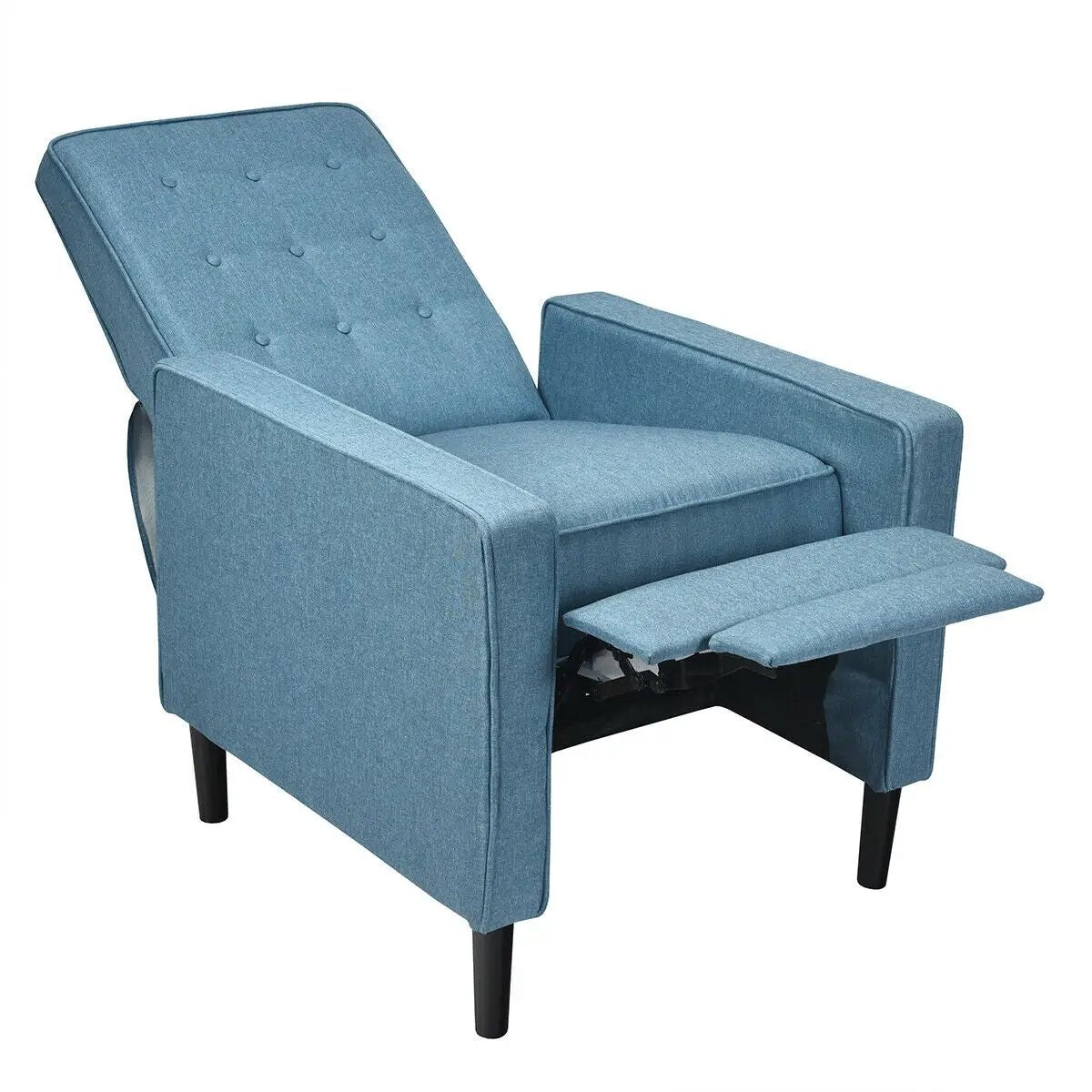 Mid-Century Push Back Recliner Chair, photo 10 of 24