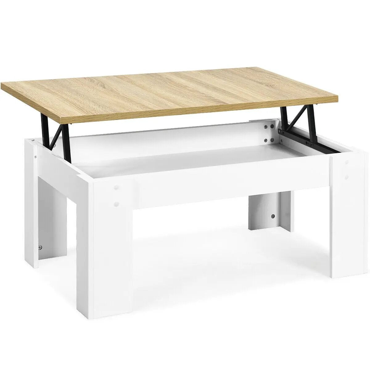 Lift Top Coffee Pop-UP Cocktail Table by DirectDeals
