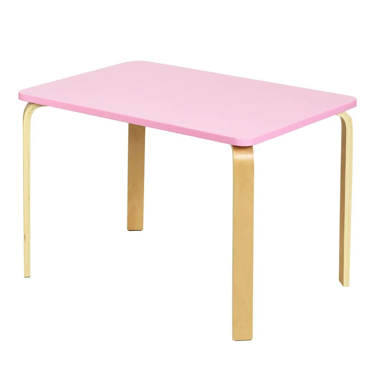 3 Piece Kids Wooden Activity Table and 2 Chairs Set, photo 3 of 16