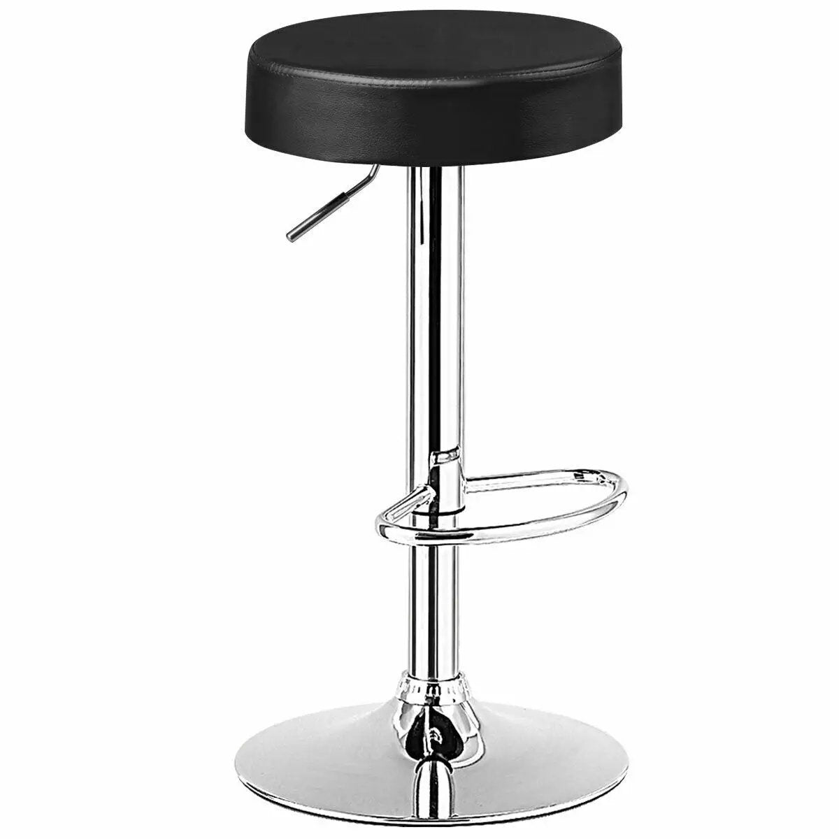 1 PC Round Bar Stool Adjustable Swivel Pub Chair, photo 3 of 10