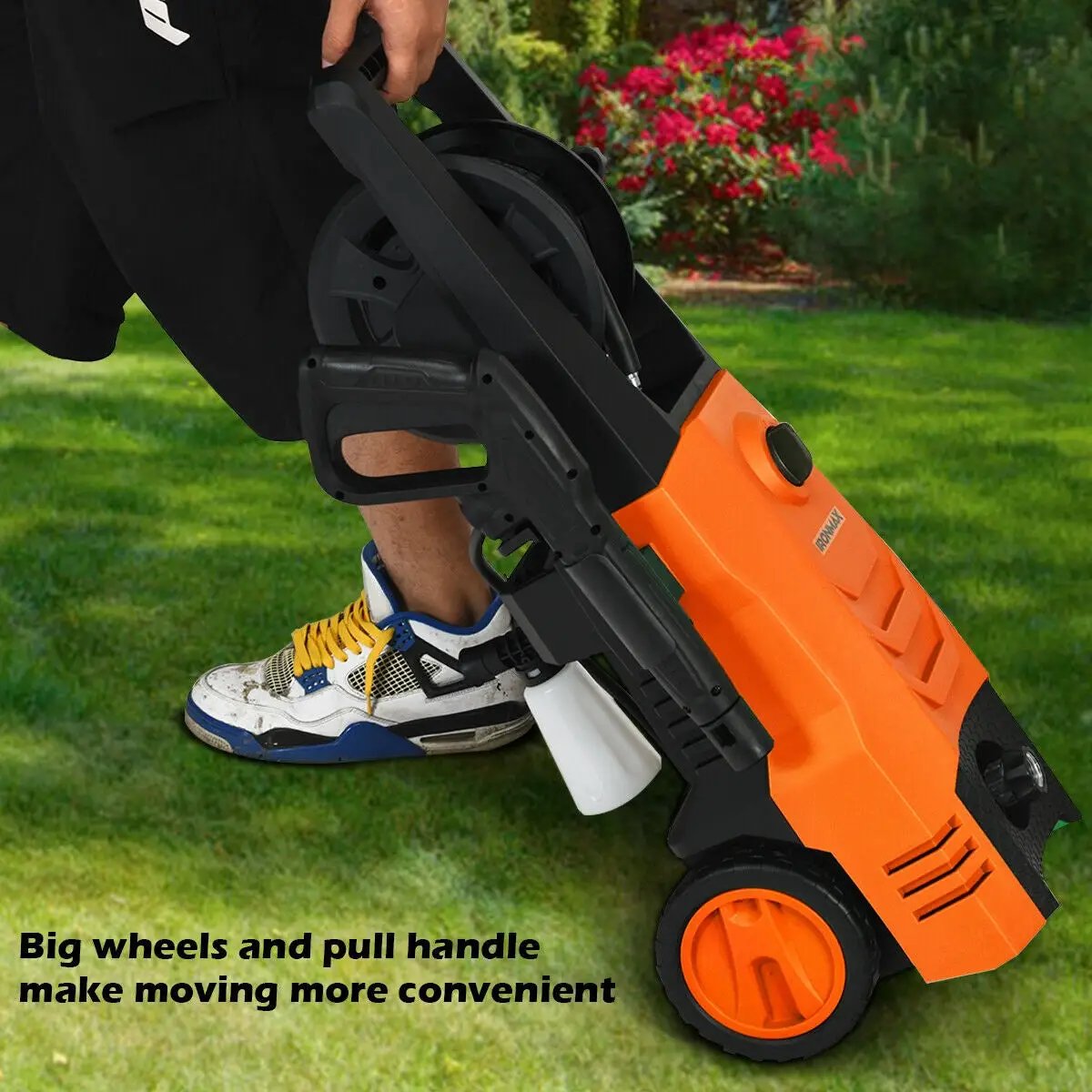 3500PSI Electric Pressure Washer with Wheels, photo 7 of 16