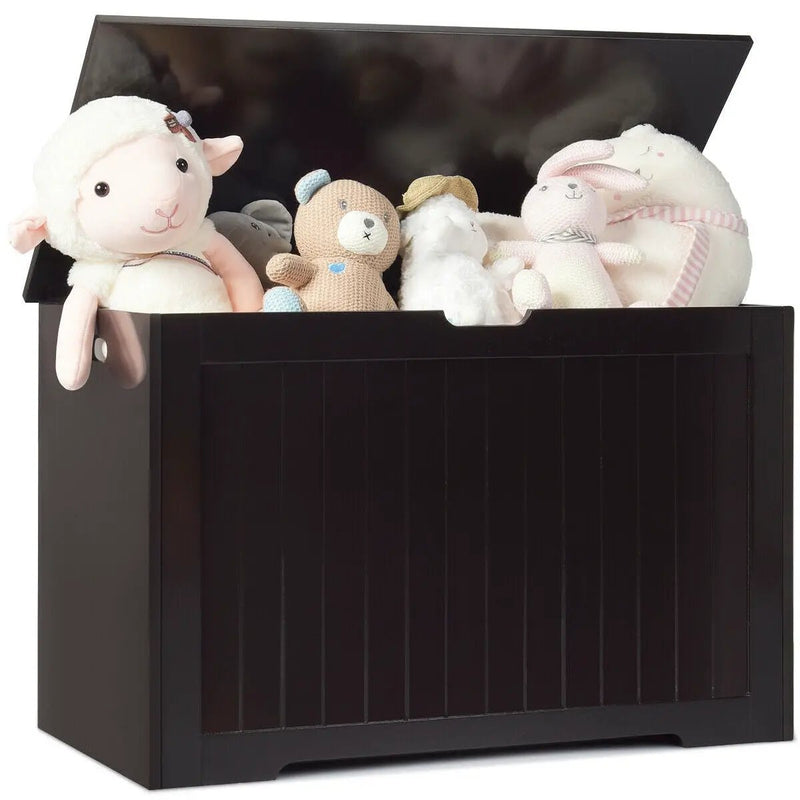 Wooden Toy Box Kids Storage Chest Bench by DirectDeals