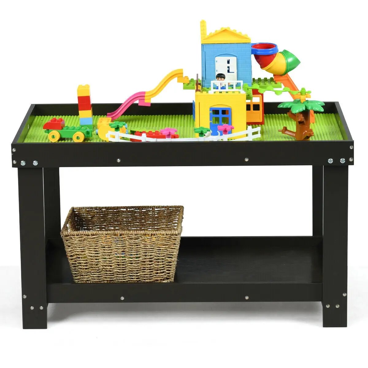 Solid Multifunctional Wood Kids Activity Play Table by DirectDeals