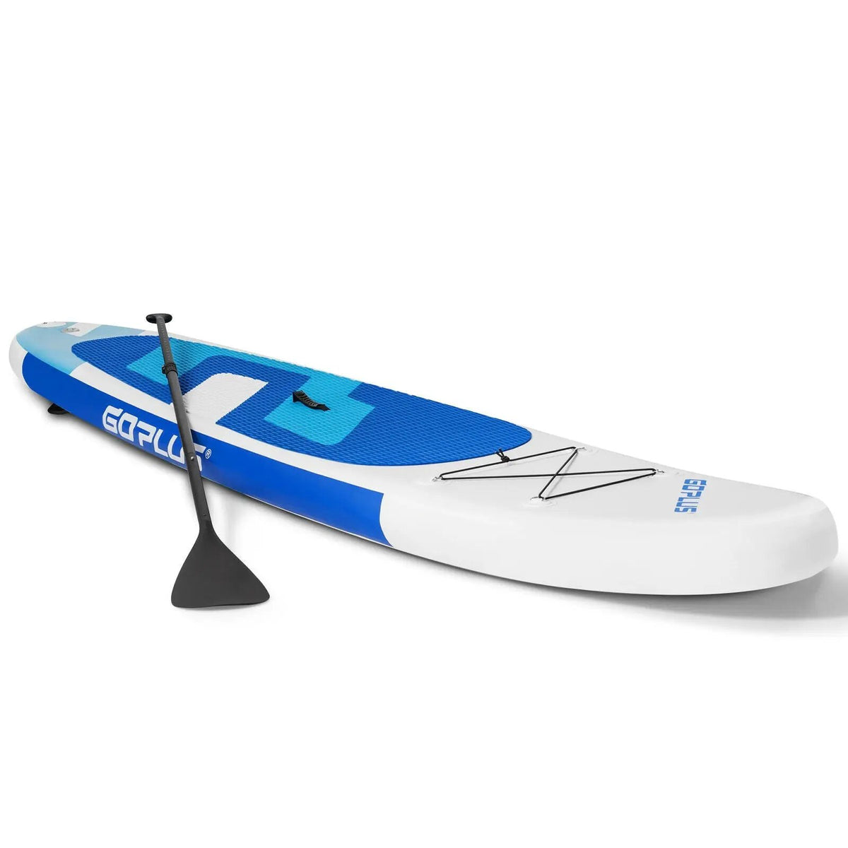 10 Feet Inflatable Stand Up Paddle Board 6 Inches Thick with Backpack Leash Aluminum Paddle, photo 16 of 16