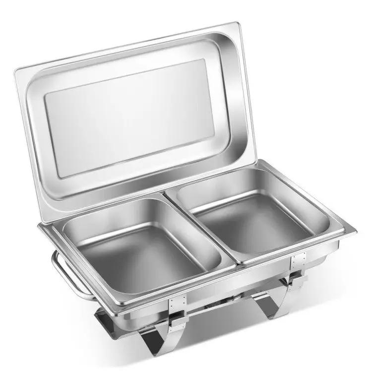 2 Packs Stainless Steel Chafing Dish by DirectDeals