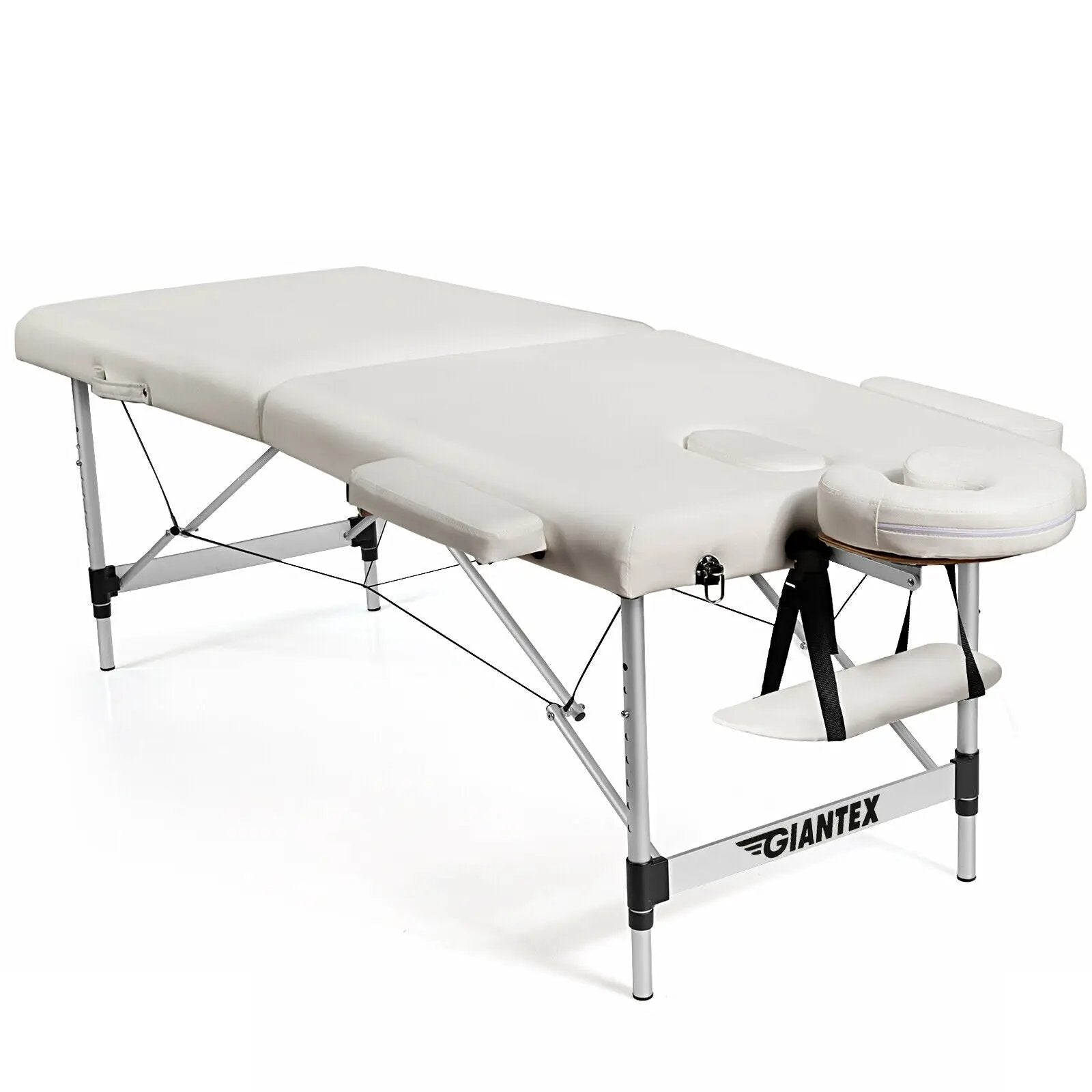 84 Inch L Portable Adjustable Massage Bed with Carry Case for Facial Salon Spa by DirectDeals