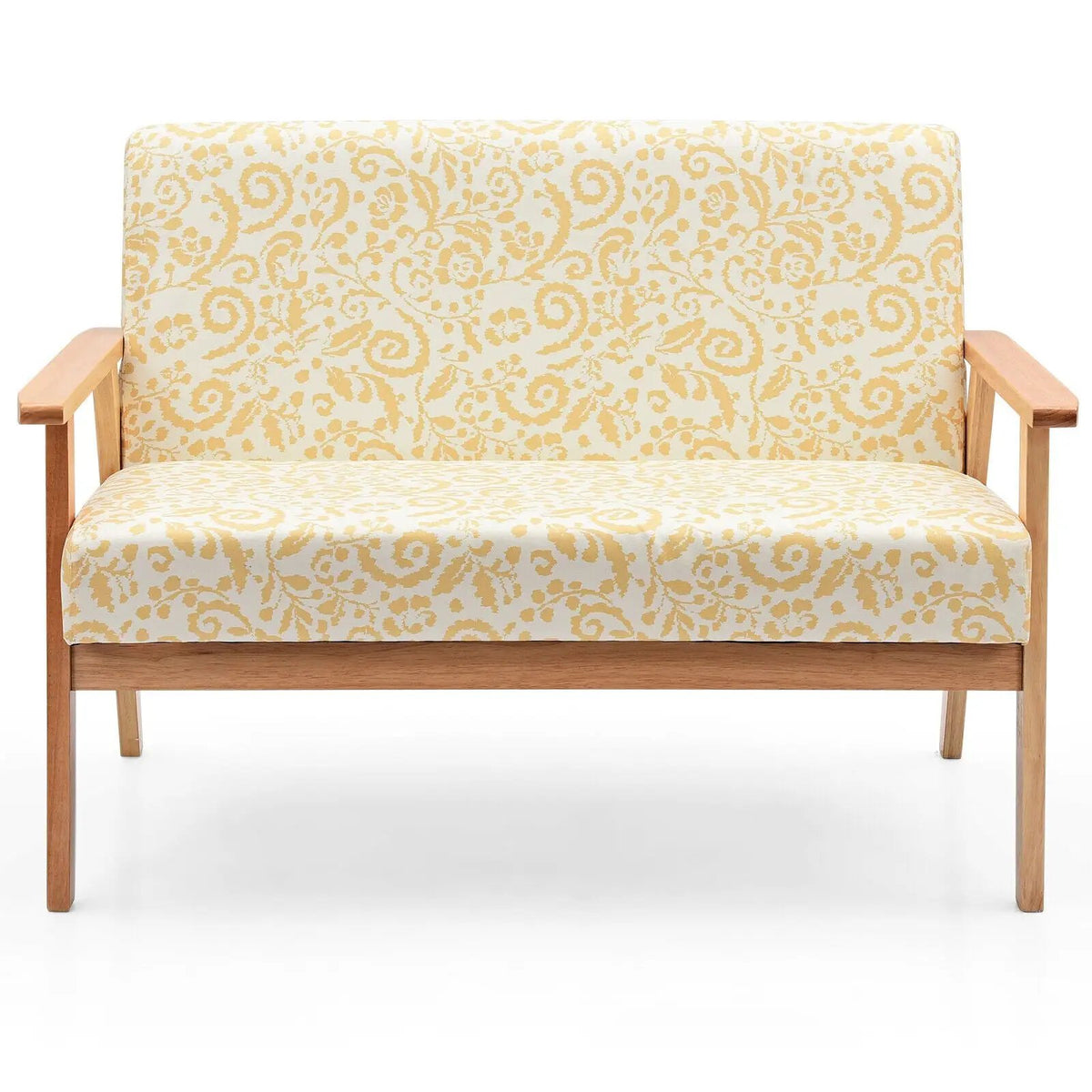 Modern Fabric Loveseat Sofa Couch Upholstered 2-Seat Armchair, photo 8 of 16