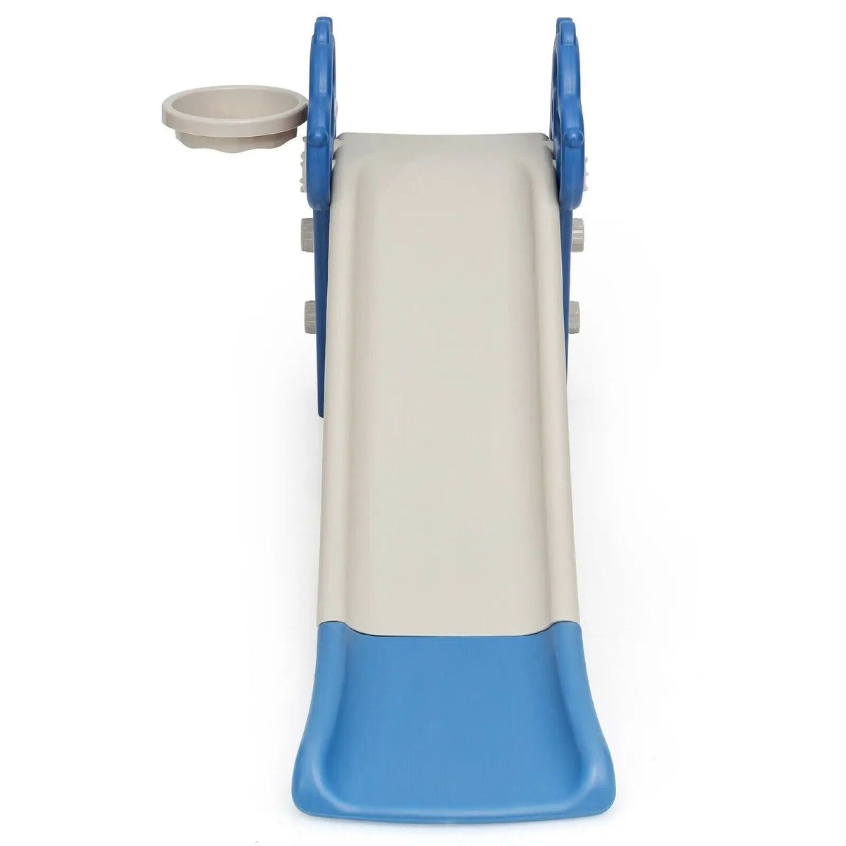 3-in-1 Kids Slide Baby Play Climber Slide Set with Basketball Hoop, photo 23 of 24
