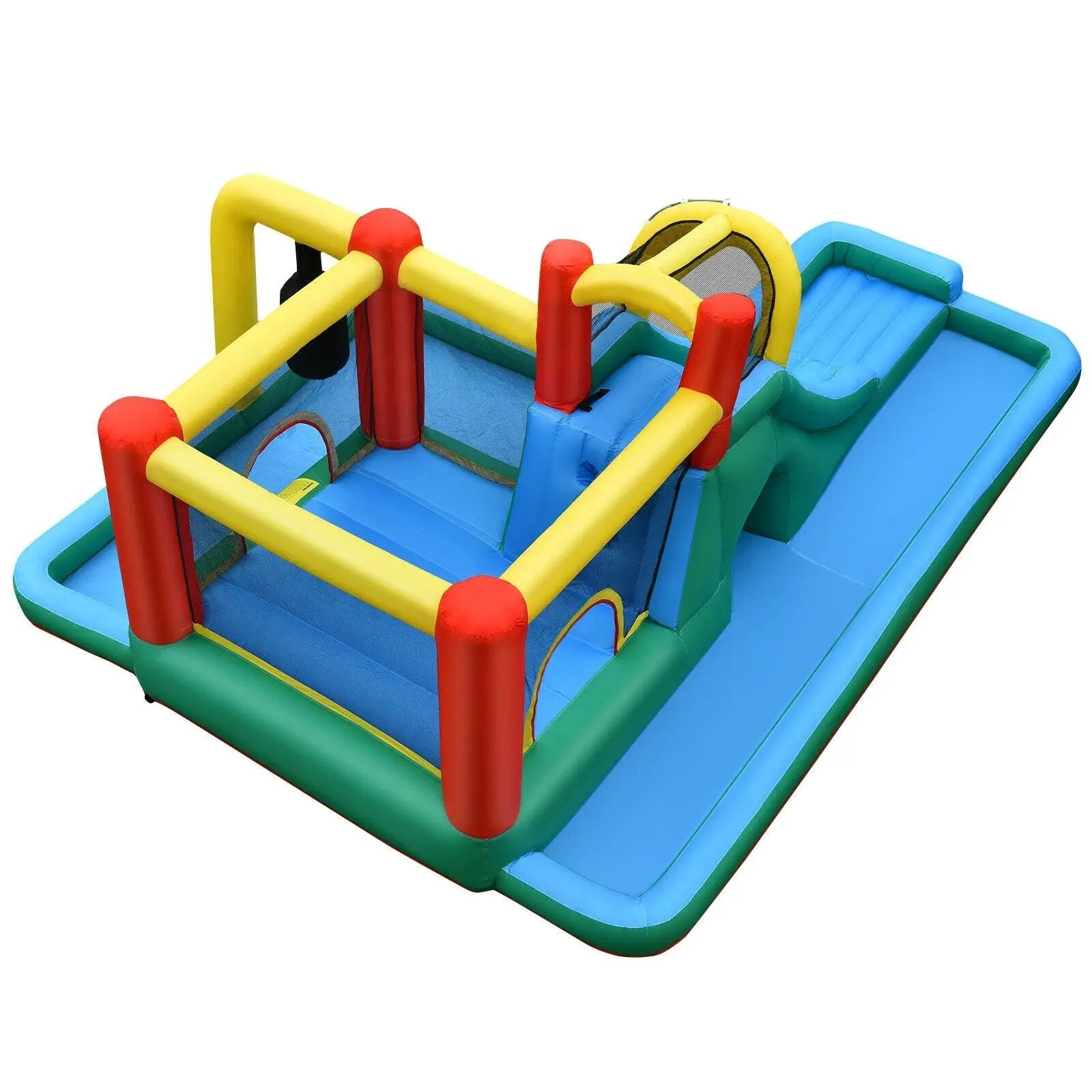 Slide Water Park Climbing Bouncer Pendulum Chunnel Game without Air-blower by DirectDeals
