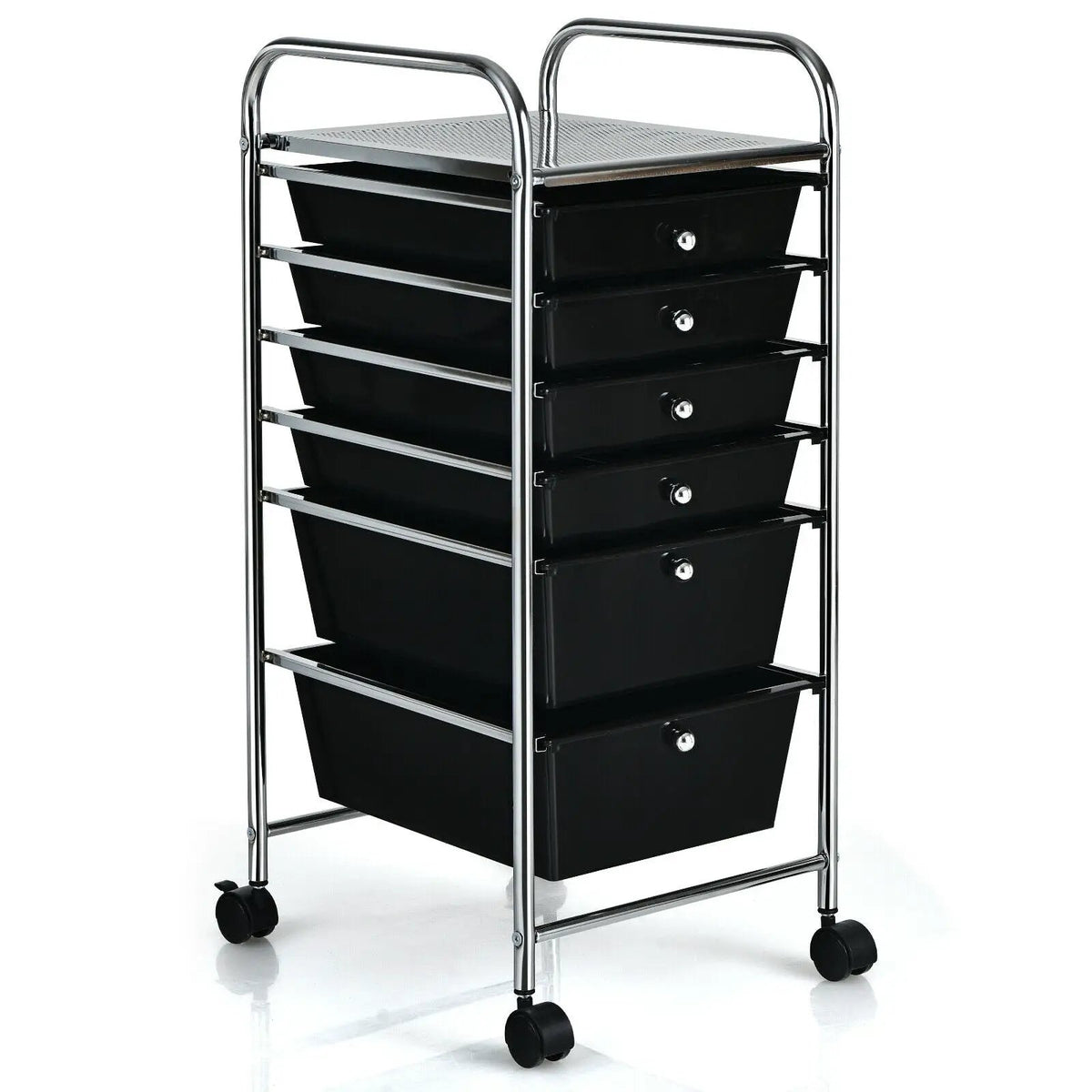 6 Drawers Rolling Storage Cart Organizer, photo 3 of 19