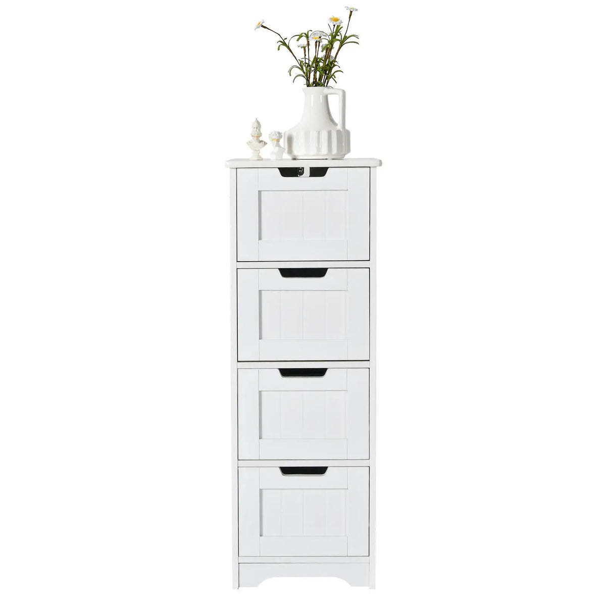 Free-Standing Side Storage Organizer with 4 Drawers, photo 7 of 16