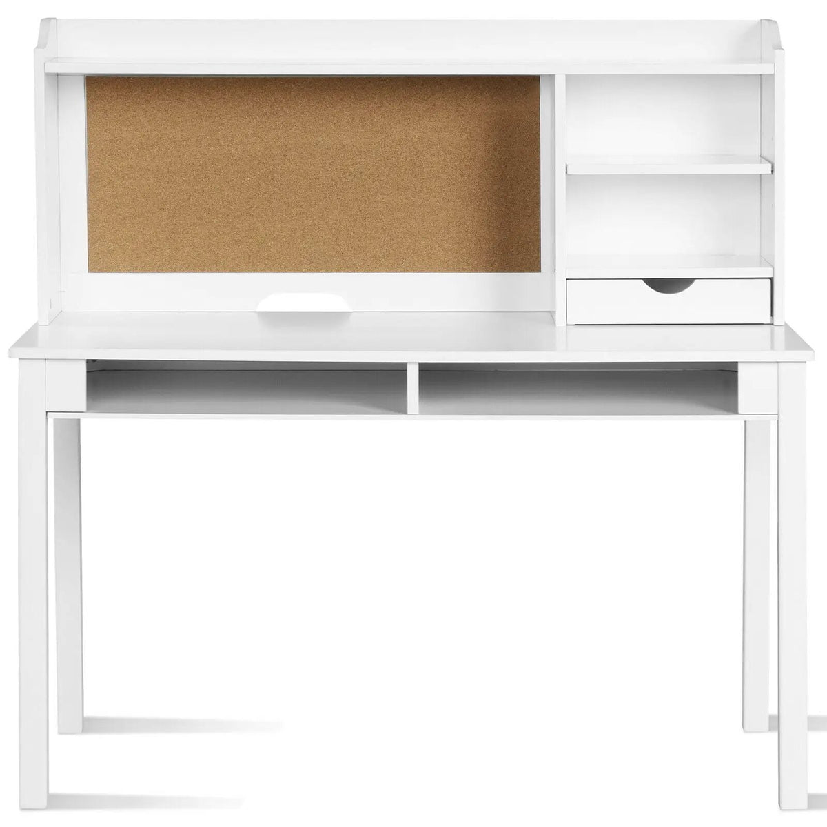 Kids Desk and Chair Set Study Writing Desk with Hutch and Bookshelves, photo 7 of 10