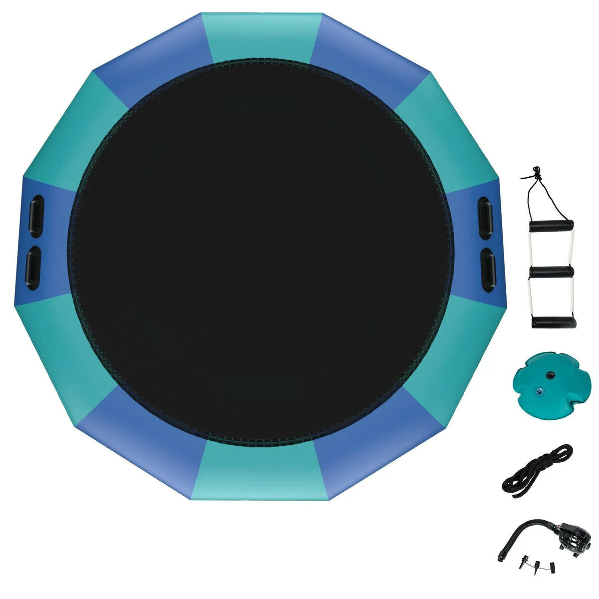 15 Feet Inflatable Splash Padded Water Bouncer Trampoline, photo 4 of 9