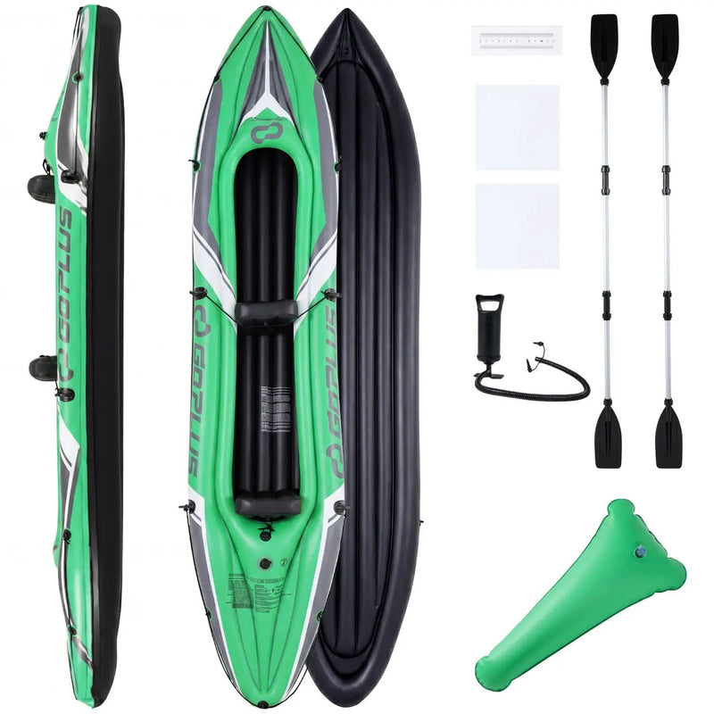 Inflatable Kayak 2 Person 11.5 Feet with Aluminum Paddles by DirectDeals