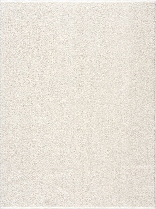 Judy White Washable Area Rug - Clearance