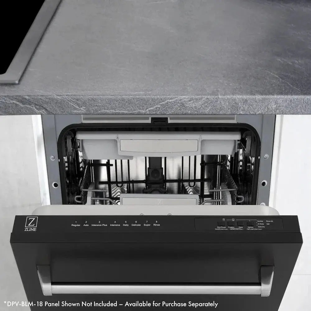ZLINE Autograph 18" Dishwasher Stainless, Champagne Bronze DWVZ-18-CB by Farmhouse Kitchen and Bath