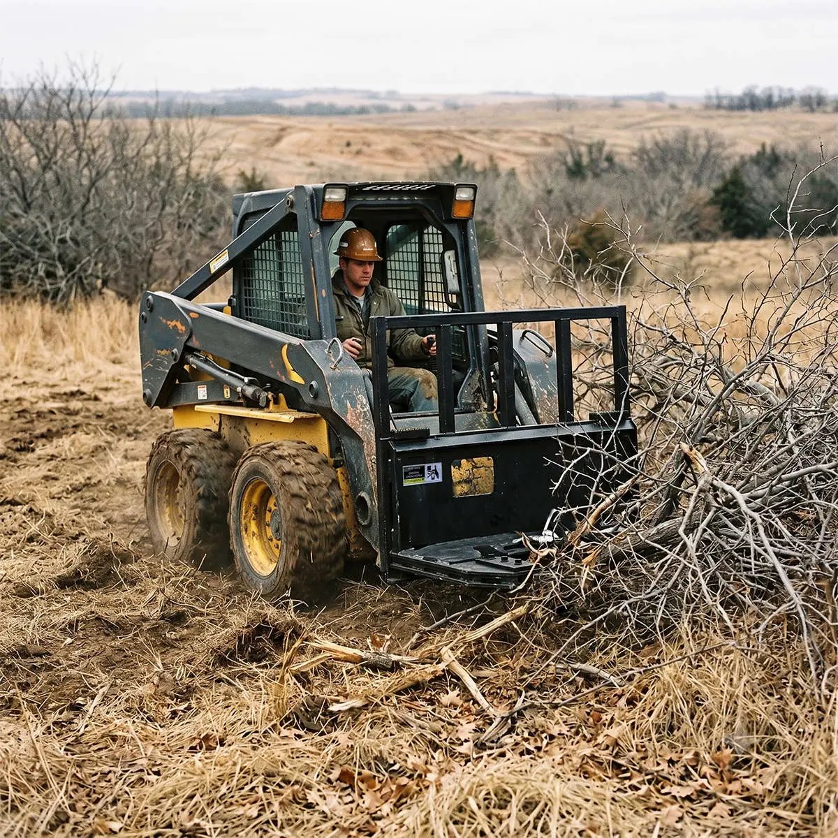 11" Greatbear Tree Shear Attachment by Chery Industrial