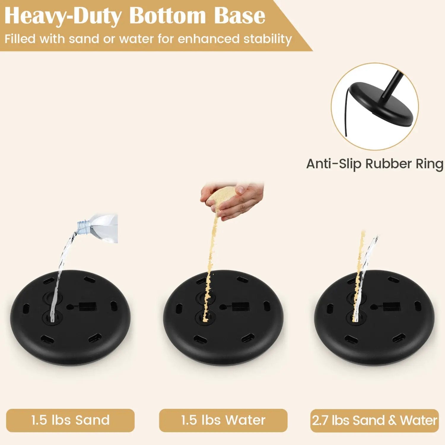 11x17 Adjustable Height Sign Holder Stand with Snap Frame by DirectDeals