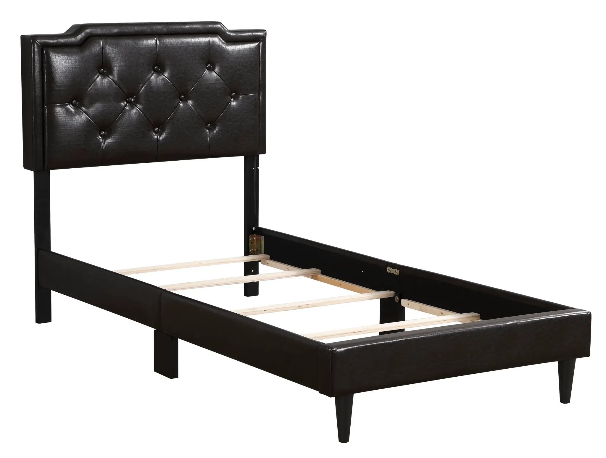 Button Tufted Bed Charming For Cozy Spaces by HouseOfZazla