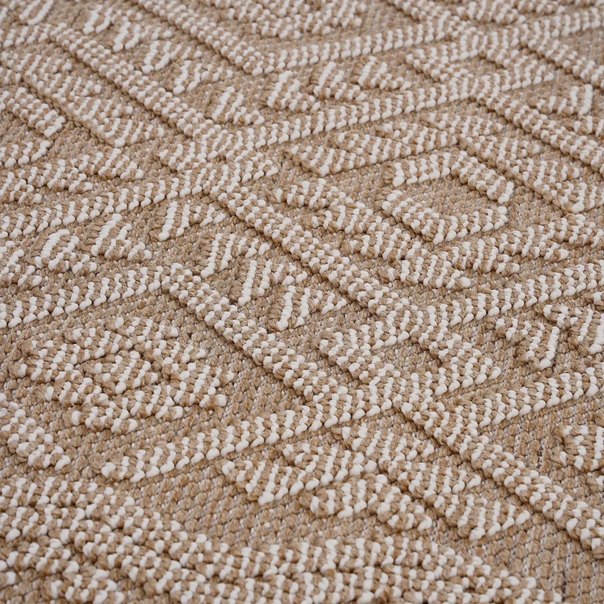 Guros - 6' X 9' Traditional Indoor / Outdoor Area Rug - Natural by Unique Piece Furniture