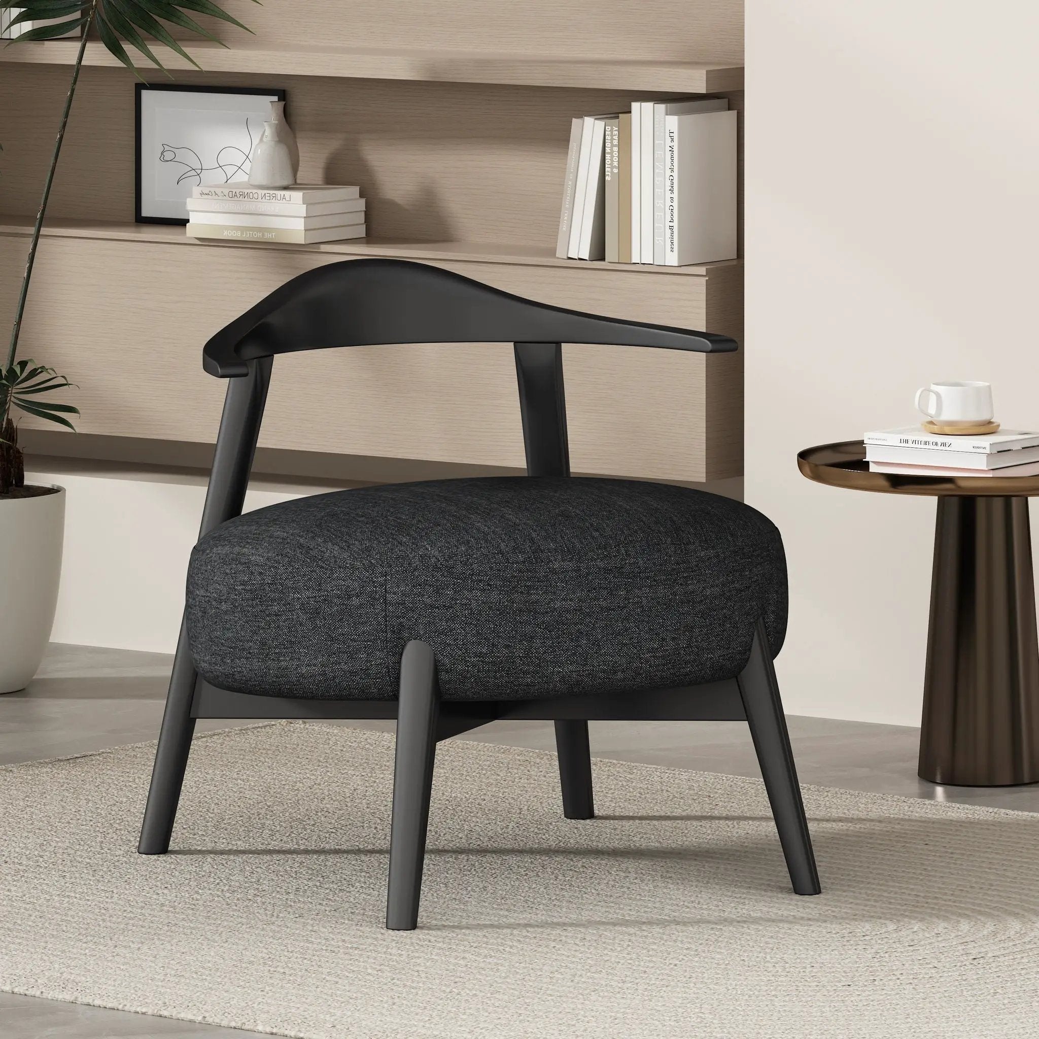 Modern Living Room Upholstered Accent Chair by HouseOfZazla