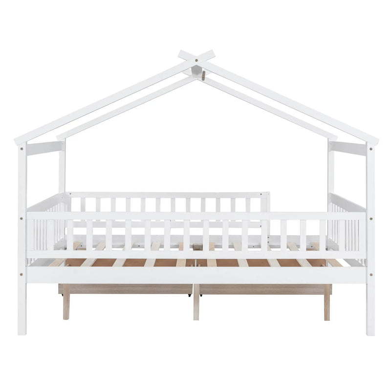 House Bed With 2 Drawers by HouseOfZazla