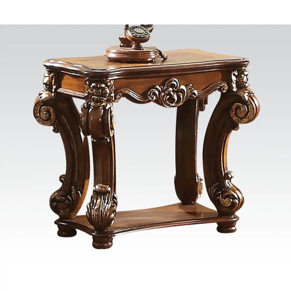 Vendome - 26" End Table - Cherry by Unique Piece Furniture