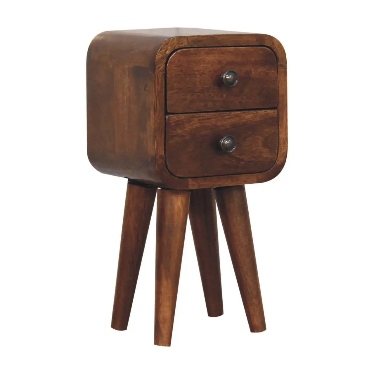 Curved Nightstand, by Unique Piece Furniture