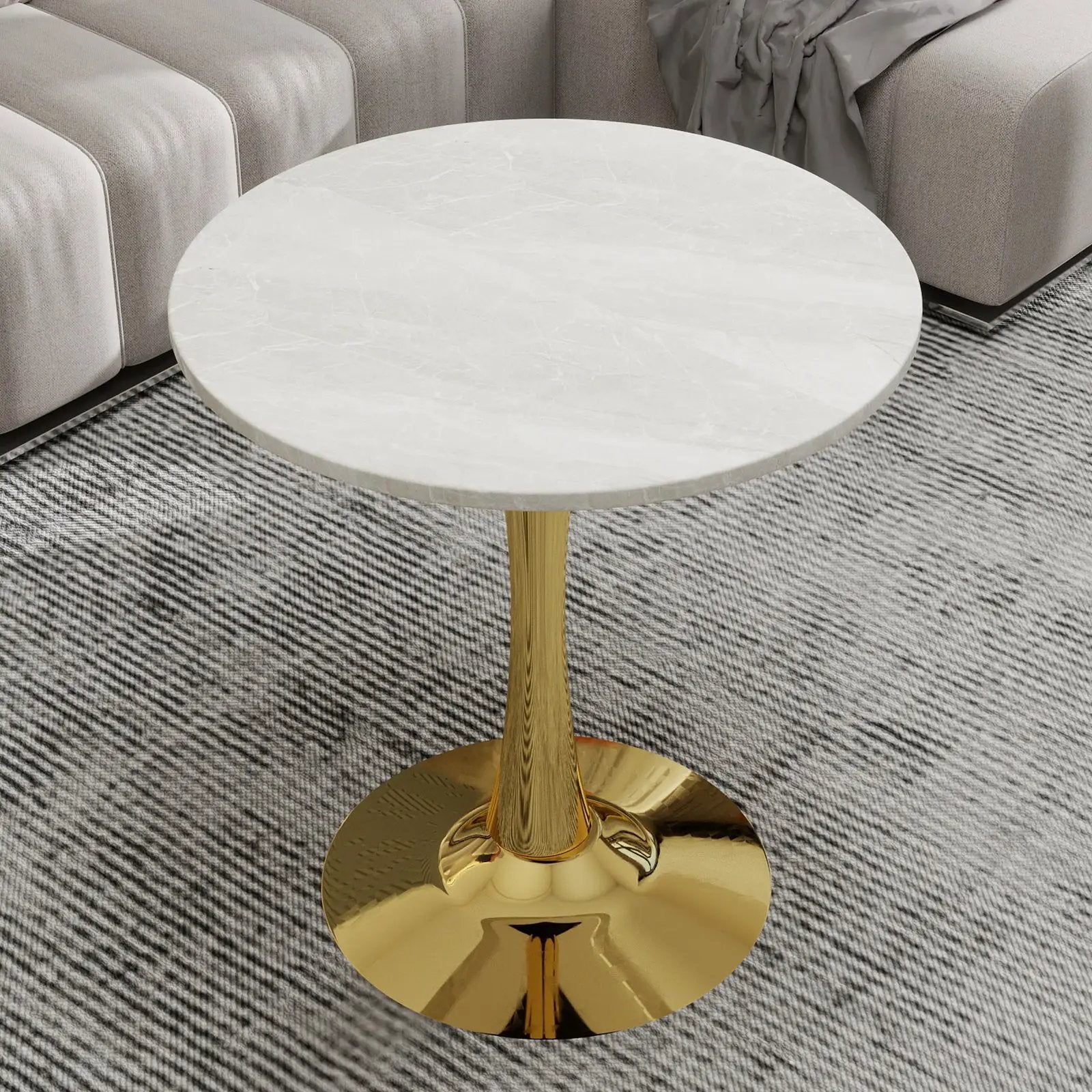 27.6-Inch Round Dining Table by HouseOfZazla