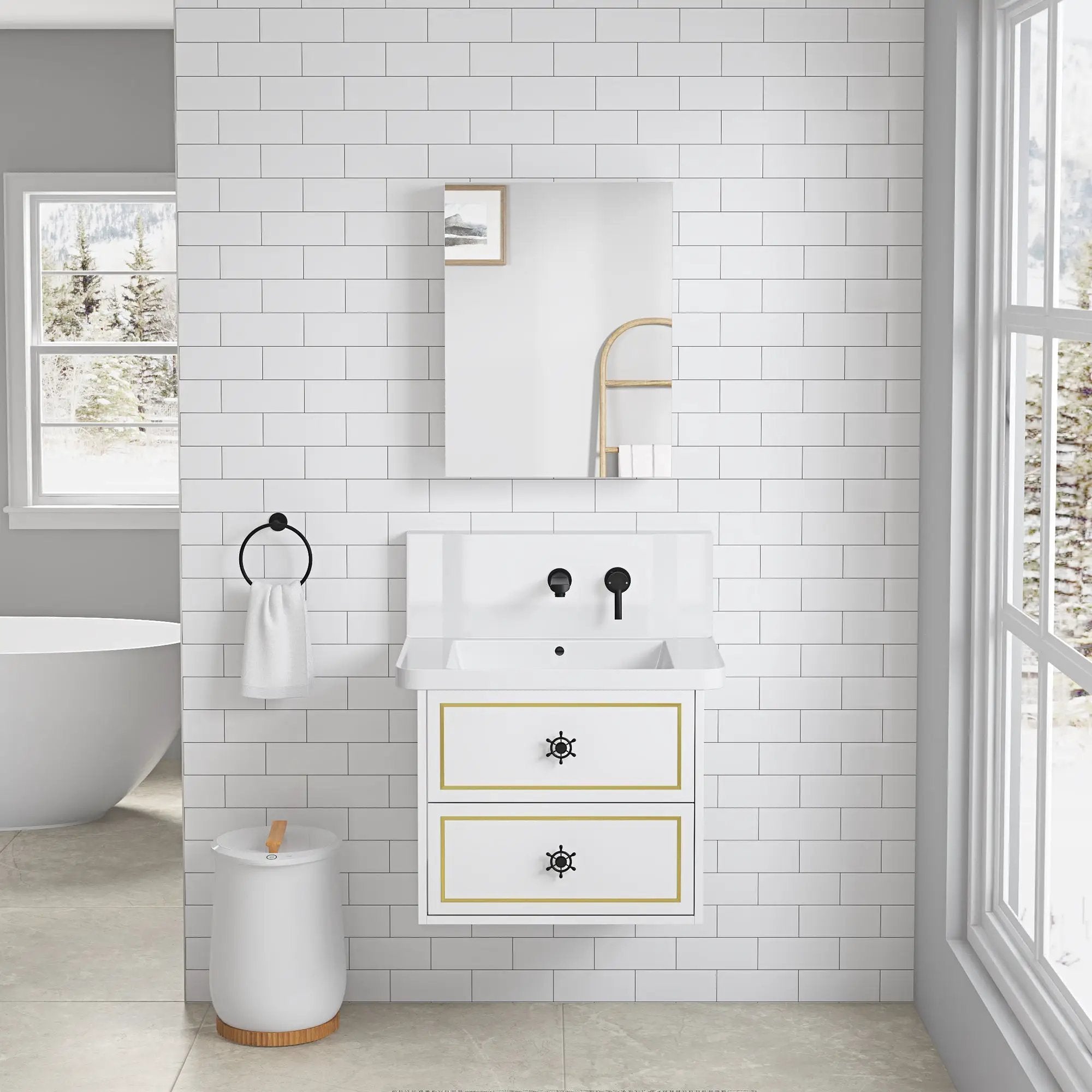 20'' W x 26'' H Surface Frameless Mirror Medicine Cabinet by HouseOfZazla