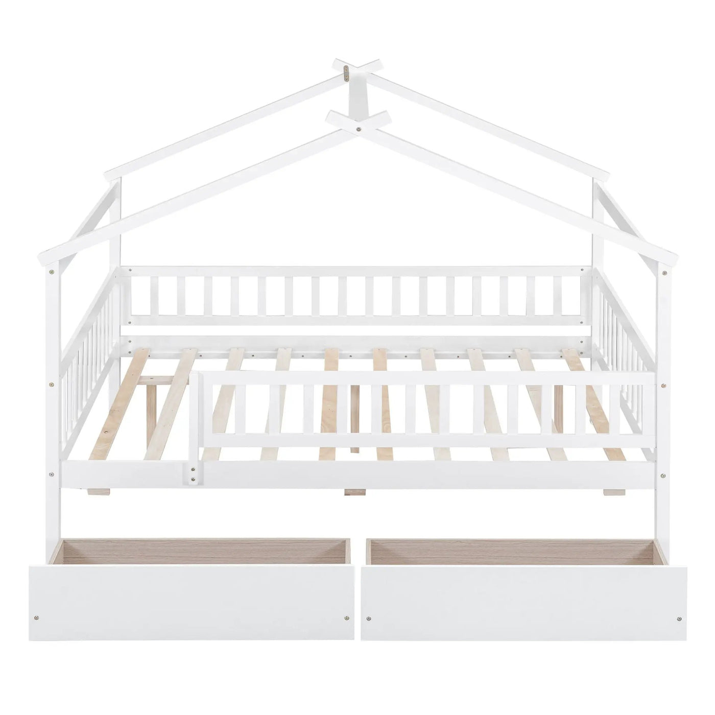 House Bed With 2 Drawers by Unique Piece Furniture